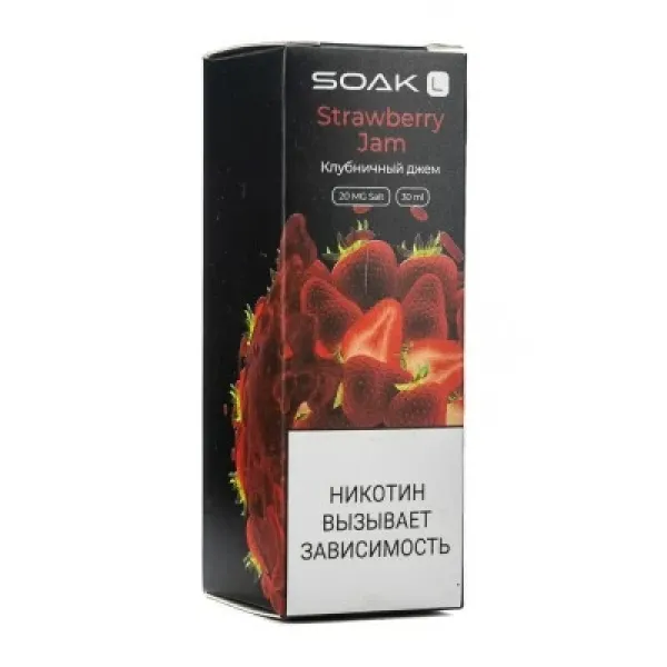 Жидкость SOAK L Strawberry Jam 30 мл в Норильске