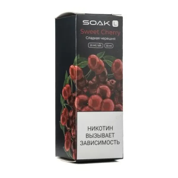 Жидкость SOAK L Sweet Cherry 30 мл в Норильске