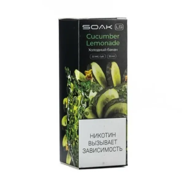 Жидкость SOAK LS Cucumber Lemonade 30 мл в Норильске
