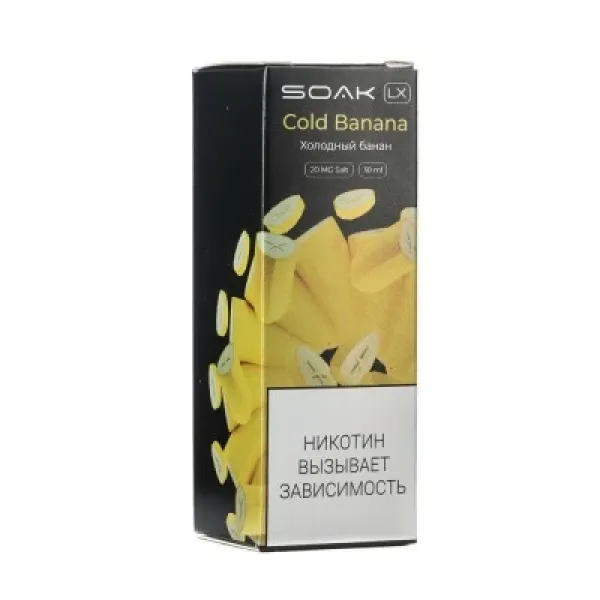 Жидкость SOAK LX Cold Banana 30 мл в Норильске