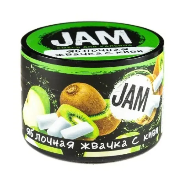 Смесь JAM Яблочная Жвачка с Киви 50 гр в Норильске