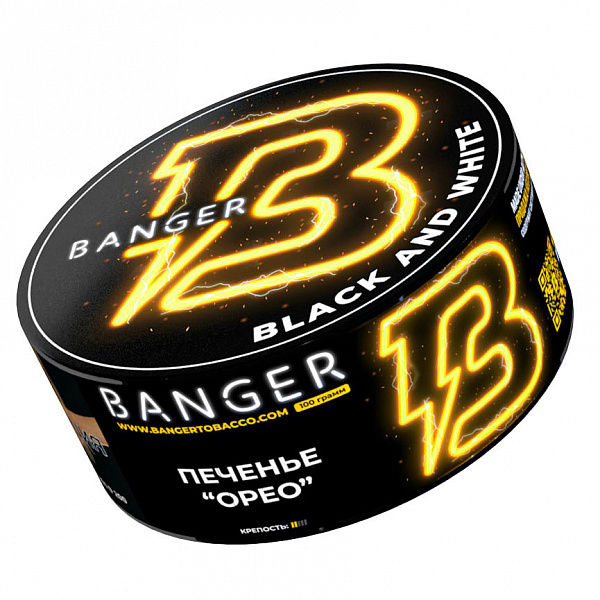 Табак Banger Black and white (Печенье орео) 100 гр в Норильске