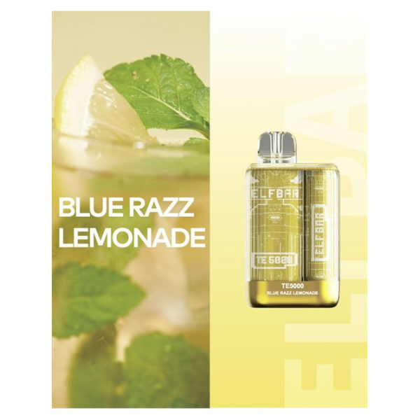 Elfbar TE5000 Blue Razz Lemonade, 5000 тяг в Норильске