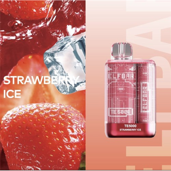 Elfbar TE5000 Strawberry Ice, 5000 тяг в Норильске