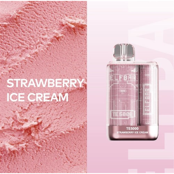 Elfbar TE5000 Strawberry Ice Cream, 5000 тяг в Норильске