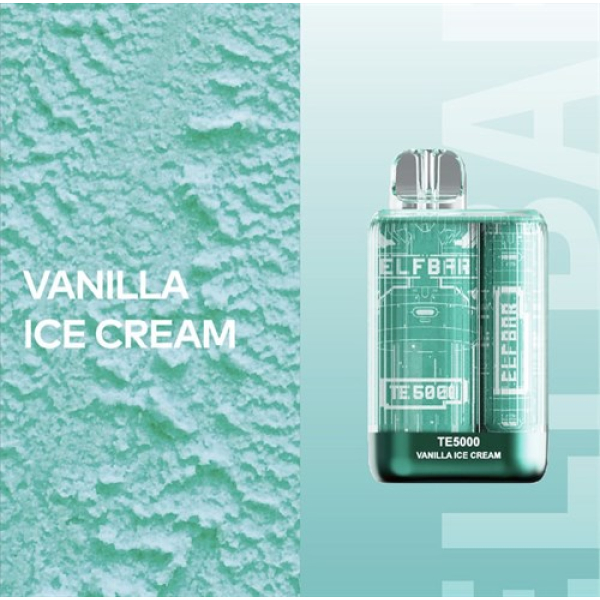 Elfbar TE5000 Vanilla Ice Cream, 5000 тяг в Норильске