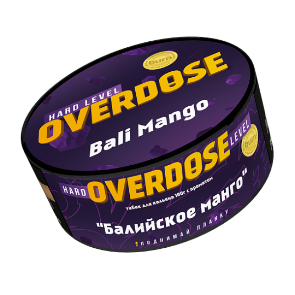 Табак Overdose Bali Mango (Балийское манго) 100 гр в Норильске