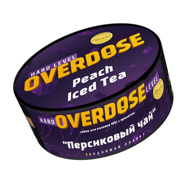 Табак Overdose Peach Iced Tea (Персиковый чай) 100 гр в Норильске