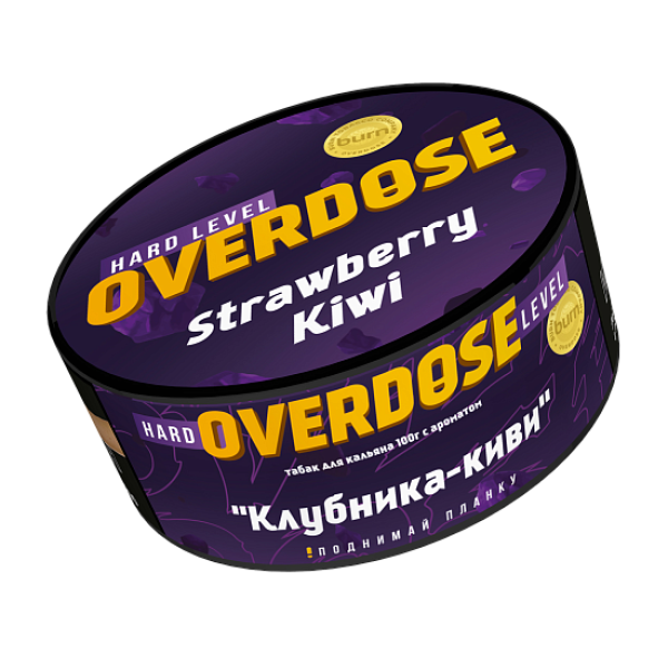 Табак Overdose Strawberry Kiwi (Клубника киви) 100 гр в Норильске