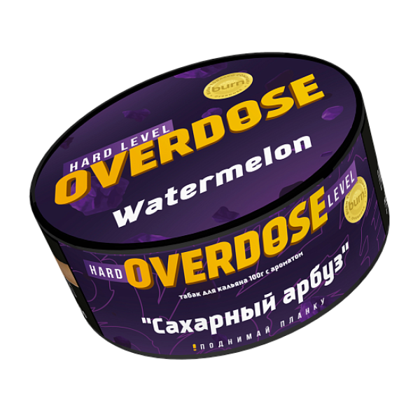 Табак Overdose Watermelon (Сахарный арбуз) 100 гр в Норильске