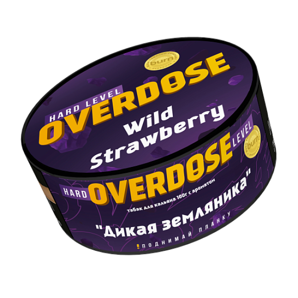 Табак Overdose Wild Strawberry (Дикая земляника) 100 гр в Норильске