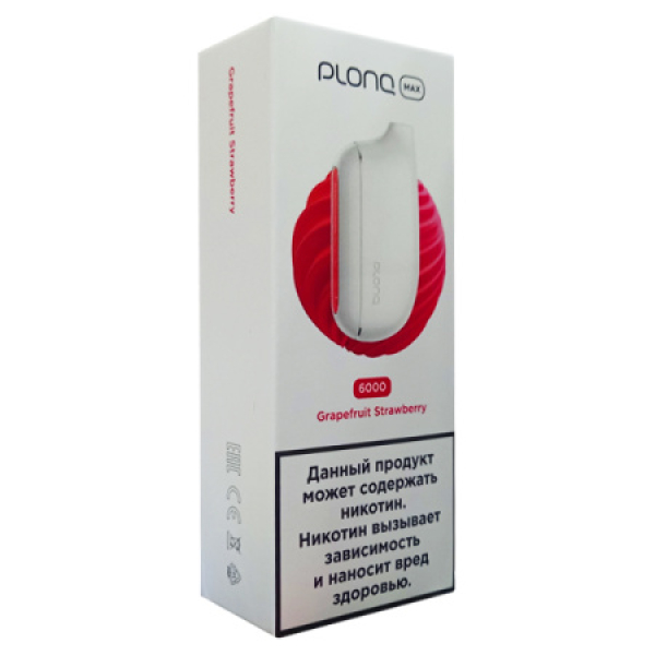 Plonq Max Grapefruit Strawberry 6000 тяг в Норильске