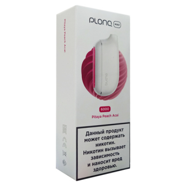 Plonq Max Pitaya Peach Acai 6000 тяг в Норильске