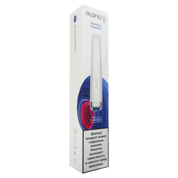 Plonq Plus Pro Blueberry Raspberry 4000 тяг в Норильске