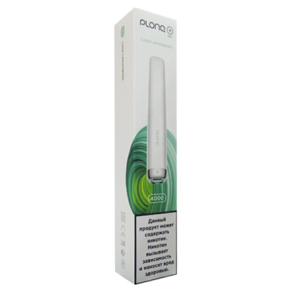 Plonq Plus Pro Lime Lemongrass 4000 тяг в Норильске
