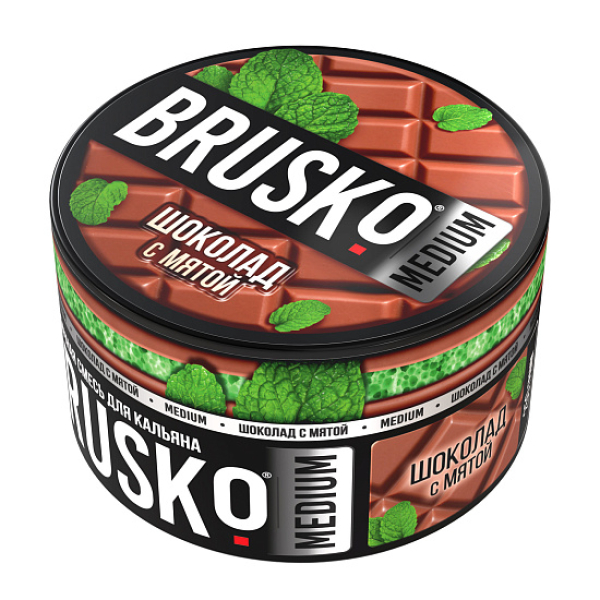 Смесь Brusko Шоколад с мятой 250 гр в Норильске