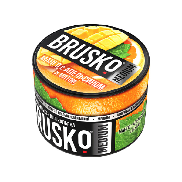 Смесь Brusko Манго с апельсином и мятой 50 гр в Норильске