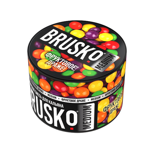 Смесь Brusko Фруктовое драже 50 гр в Норильске