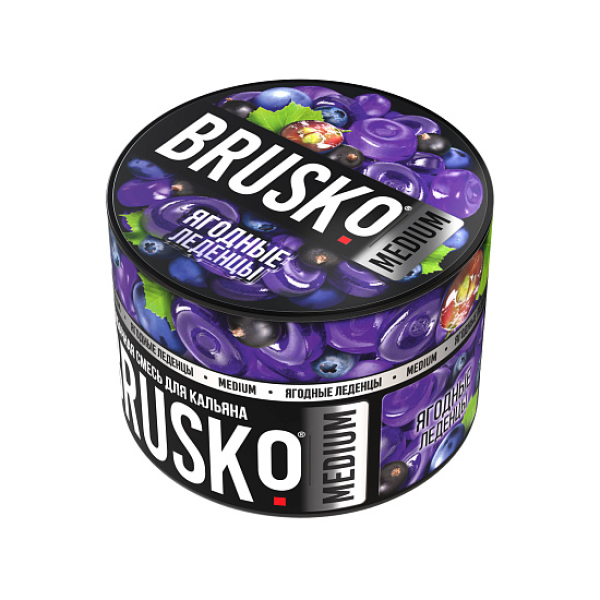 Смесь Brusko Ягодные леденцы 50 гр в Норильске