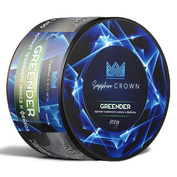 Табак SAPPHIRE CROWN GREENDER  100 грамм в Норильске