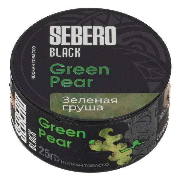 Табак Sebero Black Green Pear  25 грамм в Норильске