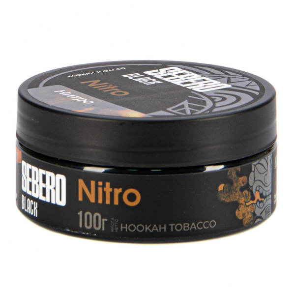 Табак Sebero Black Nitro  100 грамм в Норильске