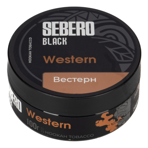 Табак Sebero Black Western  100 грамм в Норильске