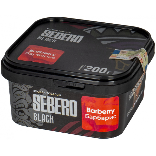 Табак Sebero Black Barberry  200 грамм в Норильске
