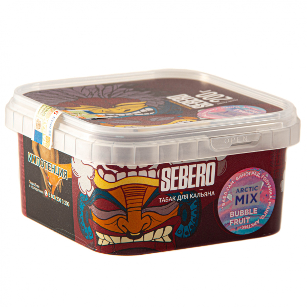 Табак Sebero Arctic Mix Bubble fruit  200 грамм в Норильске