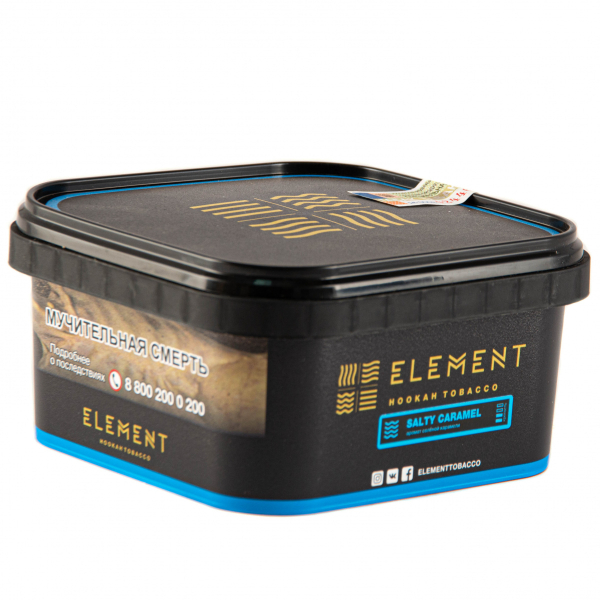 Табак Element ВОДА Salty Caramel  200 грамм в Норильске