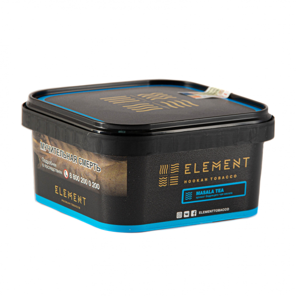 Табак Element ВОДА Masala tea  200 грамм в Норильске