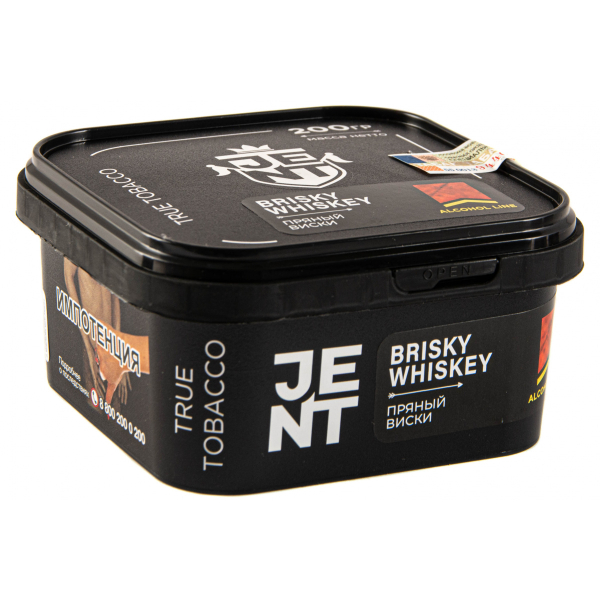 Табак JENT Brisky Whiskey (Пряный виски)  200 грамм в Норильске