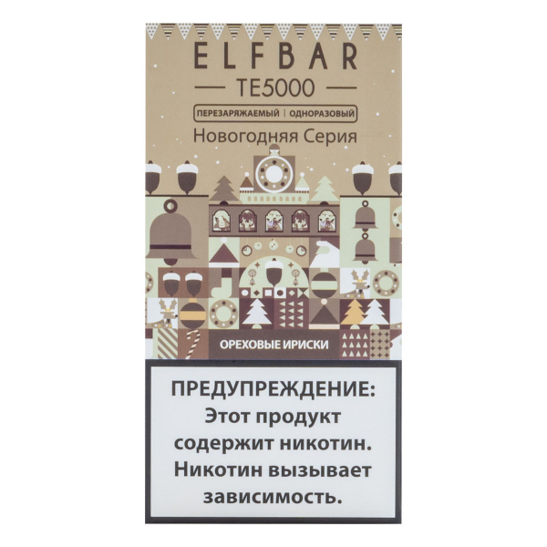 ELF BAR TE Ореховые ириски (5000 затяжек) 20 мг в Норильске