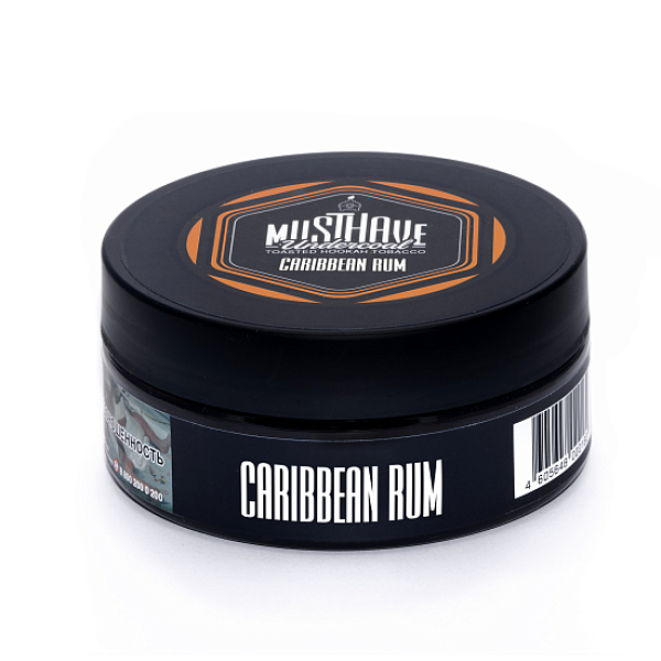 Табак MUST HAVE CARIBBEAN RUM  125 грамм в Норильске