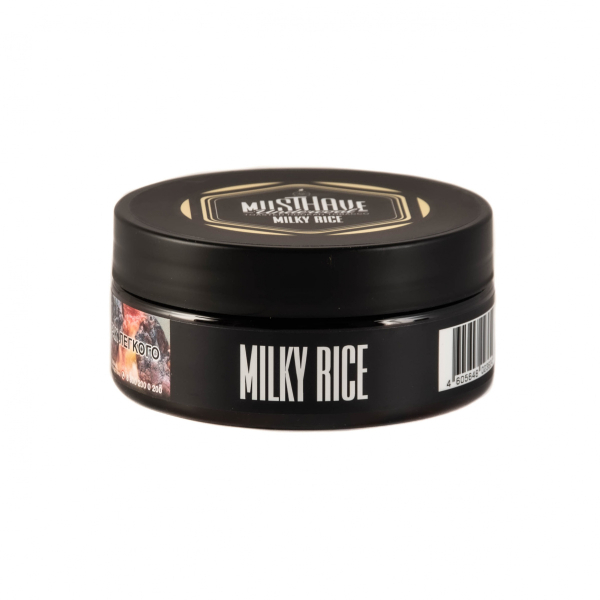 Табак MustHave Milky rice  125 грамм в Норильске