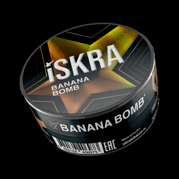 Табак ISKRA Вanana Bomb  25 грамм в Норильске