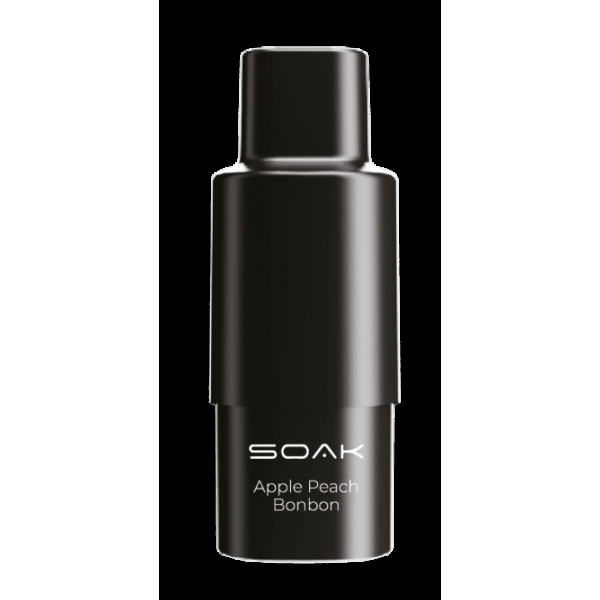 Картридж SOAK Q Яблоко-персик (1500 затяжек) в Норильске
