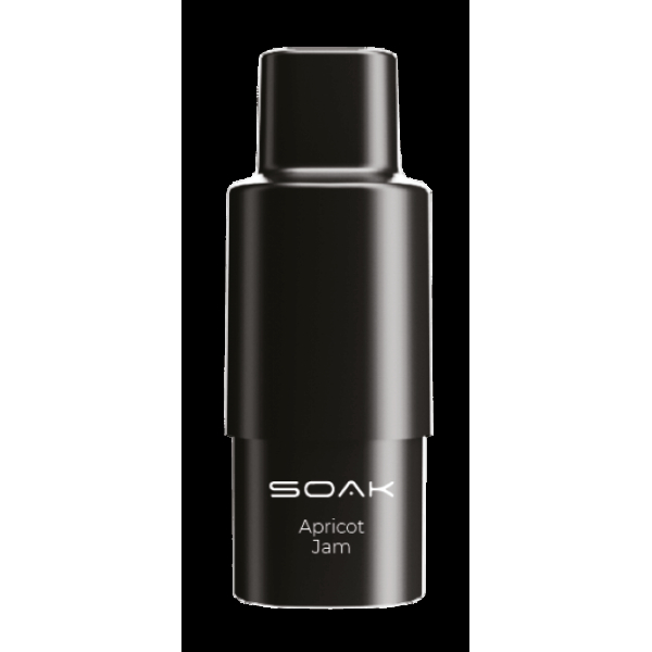 Картридж SOAK Q Абрикосовый джем (1500 затяжек) в Норильске