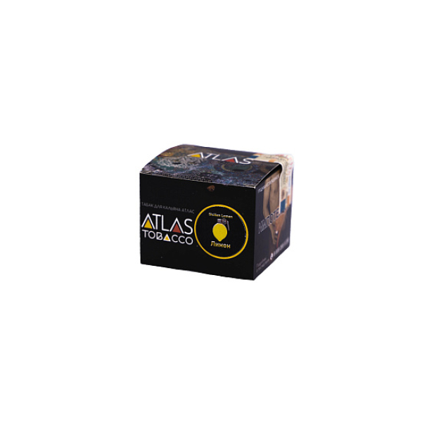 Табак ATLAS SICILIAN LEMON (ЛИМОН)  100 грамм в Норильске