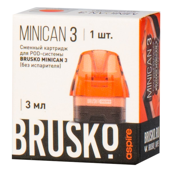 Картридж Brusko Minican 3 красный в Норильске