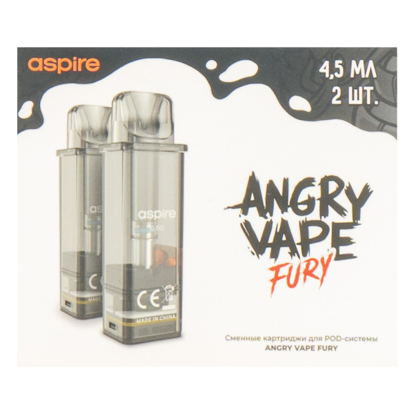 Картридж Brusko Angry Vapefury 4.5 мл (2шт) в Норильске