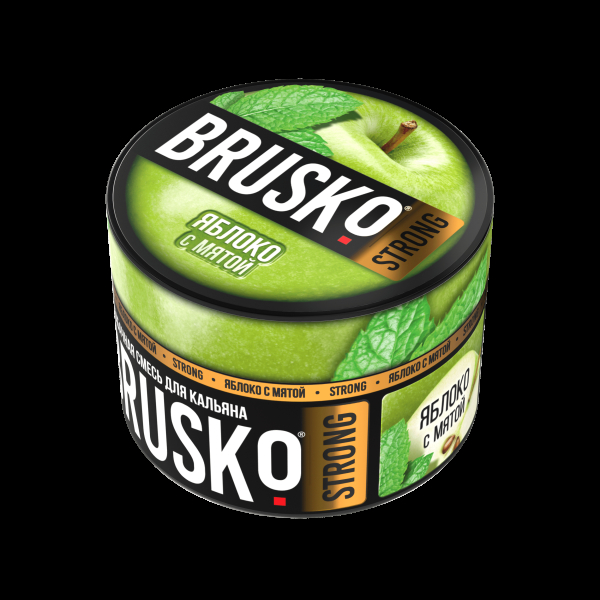 Смесь Brusko Strong яблоко с мятой  50 гр в Норильске