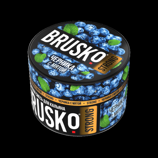 Смесь Brusko Strong черника с мятой  50 гр в Норильске