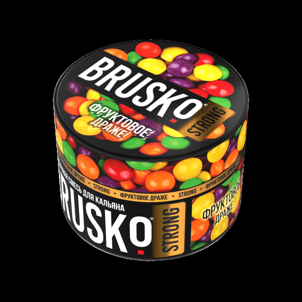 Смесь Brusko Strong фруктовое драже  50 гр в Норильске