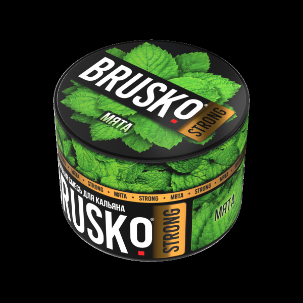 Смесь Brusko Strong мята  50 гр в Норильске