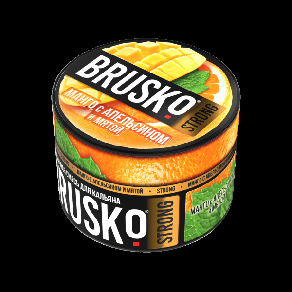 Смесь Brusko Strong манго с апельсином и мятой  50 гр в Норильске