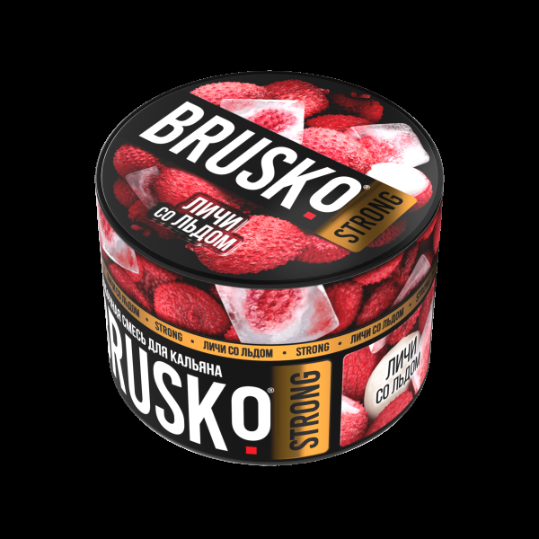 Смесь Brusko Strong личи со льдом  50 гр в Норильске