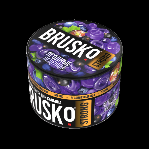 Смесь Brusko Strong ягодные леденцы  50 гр в Норильске