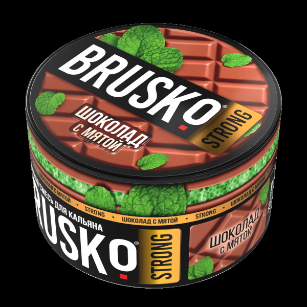 Смесь Brusko Strong шоколад с мятой  250 гр в Норильске