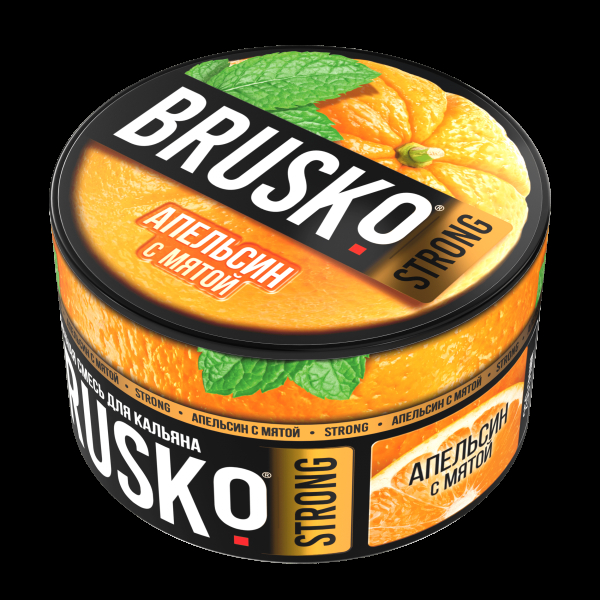 Смесь Brusko Strong апельсин с мятой  250 гр в Норильске